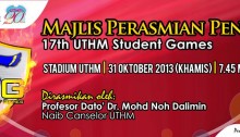 4000 peserta meriahkan UTHM Student Games (USG) 2013 Kali Ke-17