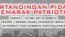 UTHM anjur Pertandingan Pidato “ Semarak Patriotik 2015 ” peringkat UA