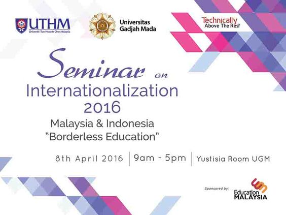 Seminar “Malaysia & Indonesia – Borderless Education”  rapatkan hubungan dua universiti
