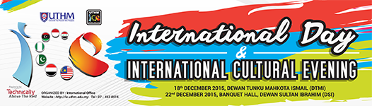 2015 UTHM International Day Celebrated International Students – Learn The Cultural Diversity