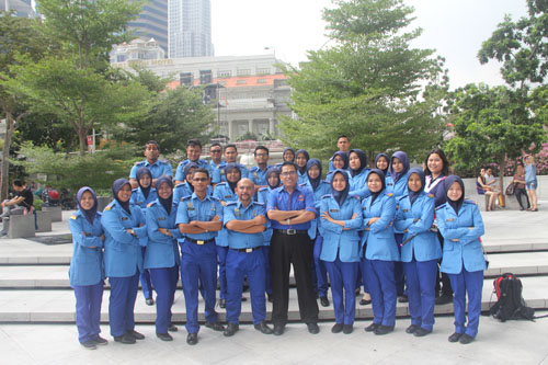 UTHM’s SISPA In Third Position For Overall Skills In A Commissioning Ceremony & Assembly SISPA