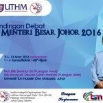 2016 Menteri Besar Johor Cup Debate