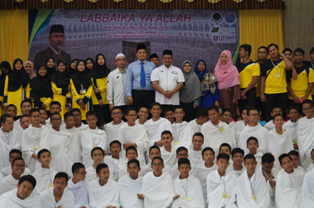 338 High School Students Participated In the Hajj and Umrah Simulation Program “Labbaika Ya Allah”