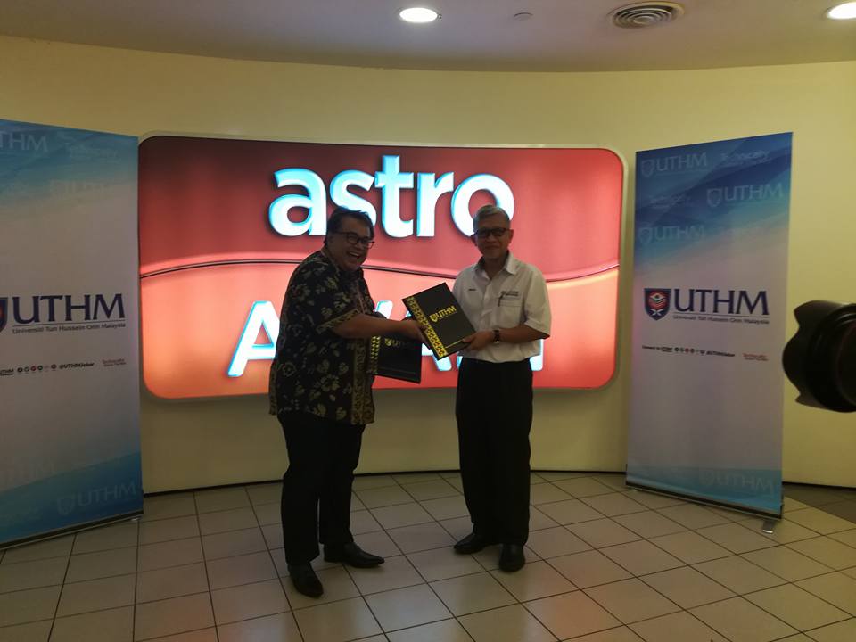 UTHM dan Astro Awani jalin kerjasama strategik melalui penubuhan Skuad Awani Rangers