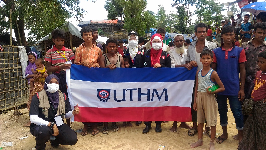 Mahasiswa UTHM prihatin sertai misi bantuan kemanusiaan untuk pelarian Rohingya