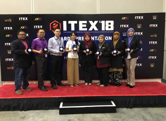 UTHM bawa pulang 15 pingat di ITEX 2018