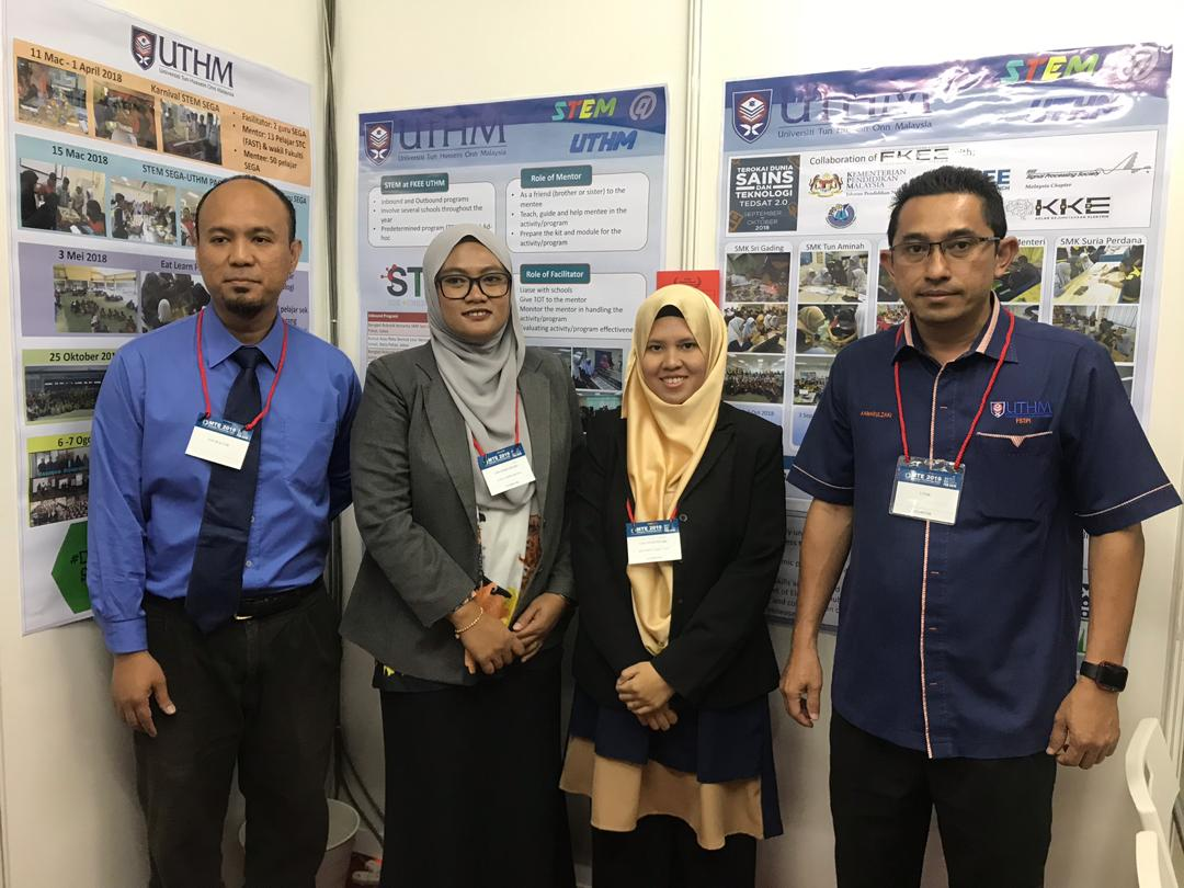 STEM UTHM raih emas di Malaysian Technology Expo 2019