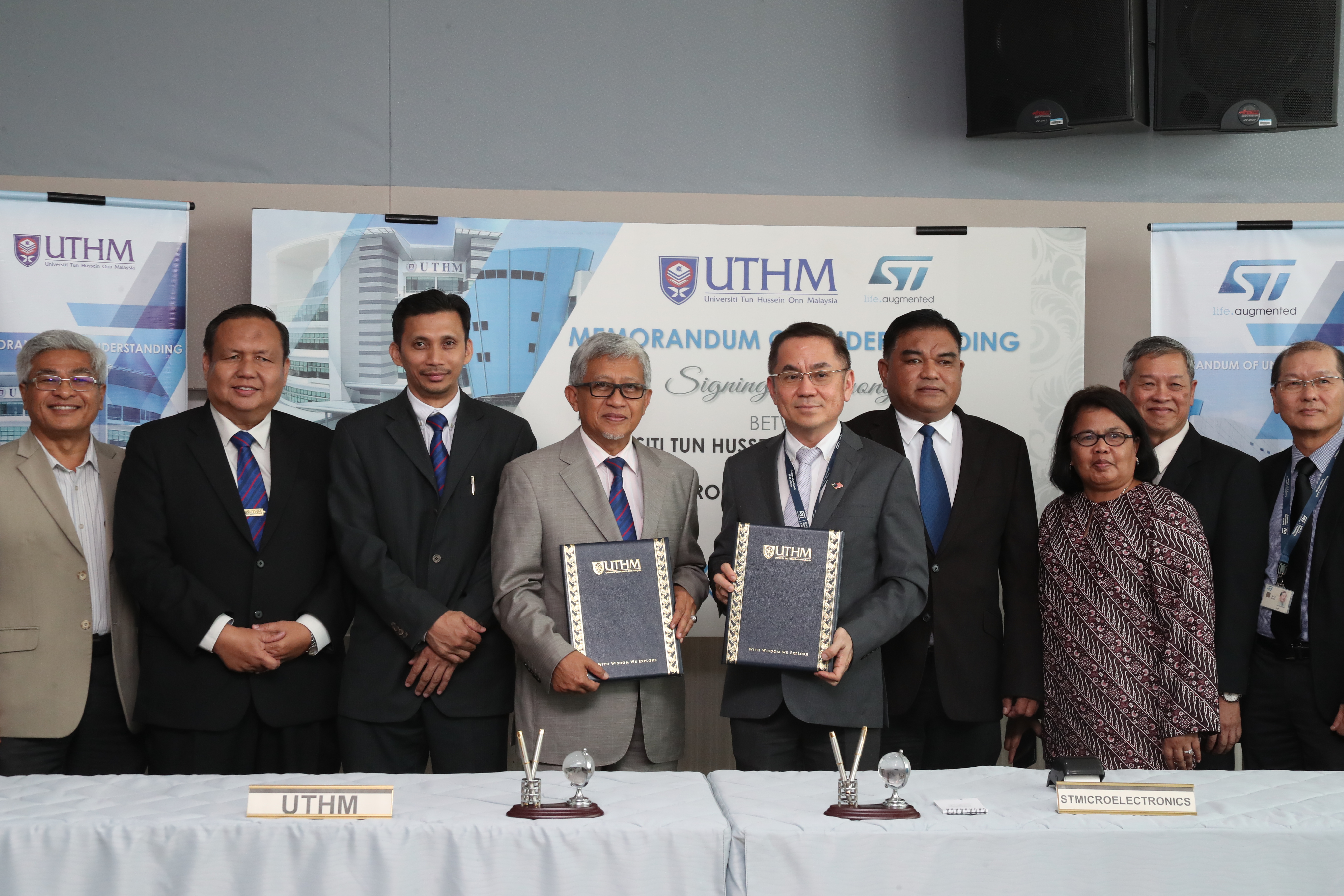 UTHM dan STMicroelectronics Sdn. Bhd. jalin kerjasama dalam bidang STEM