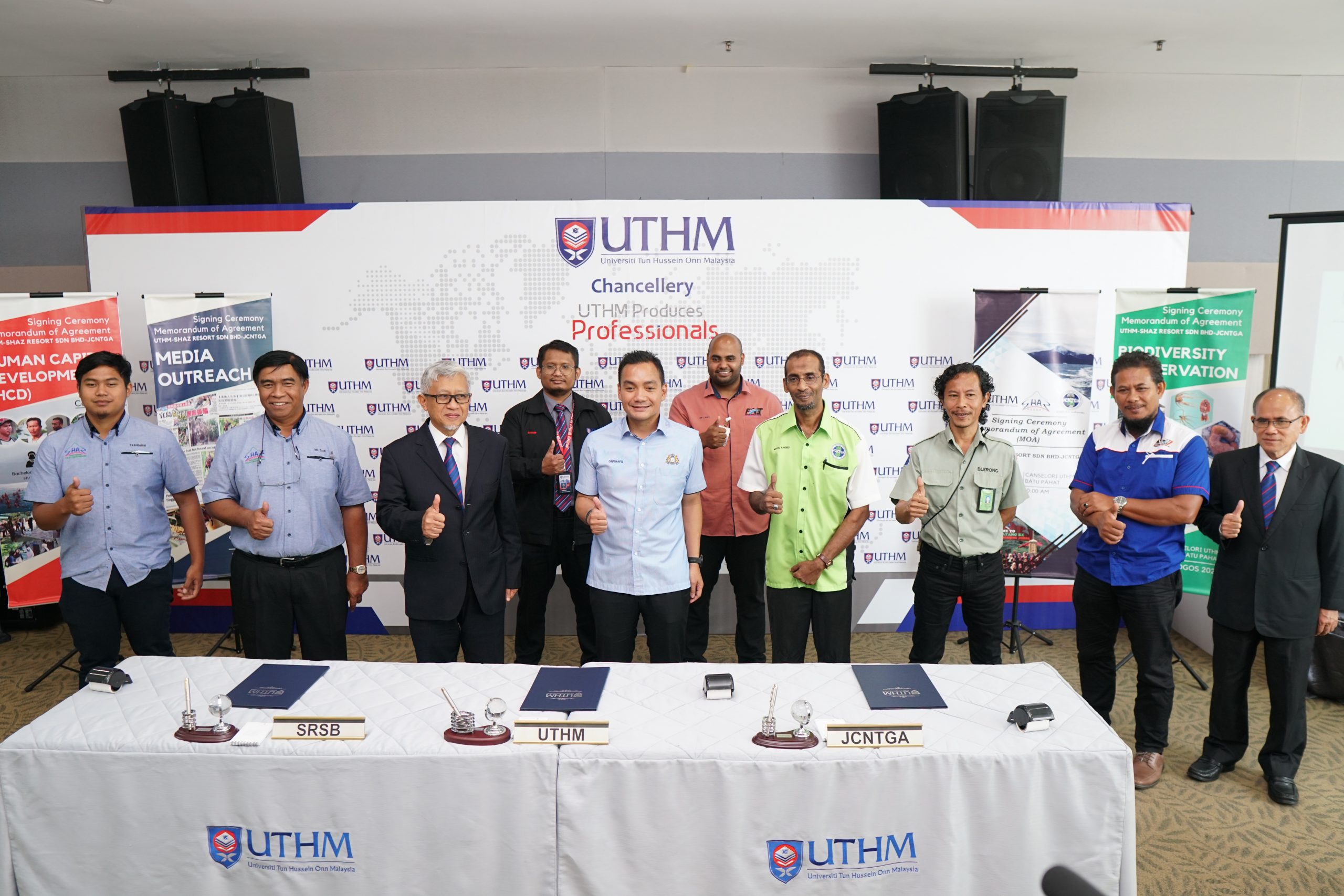 Kerjasama UTHM-SHAZ-JCNTGA angkat martabat sektor pelancongan alam semulajadi negeri Johor