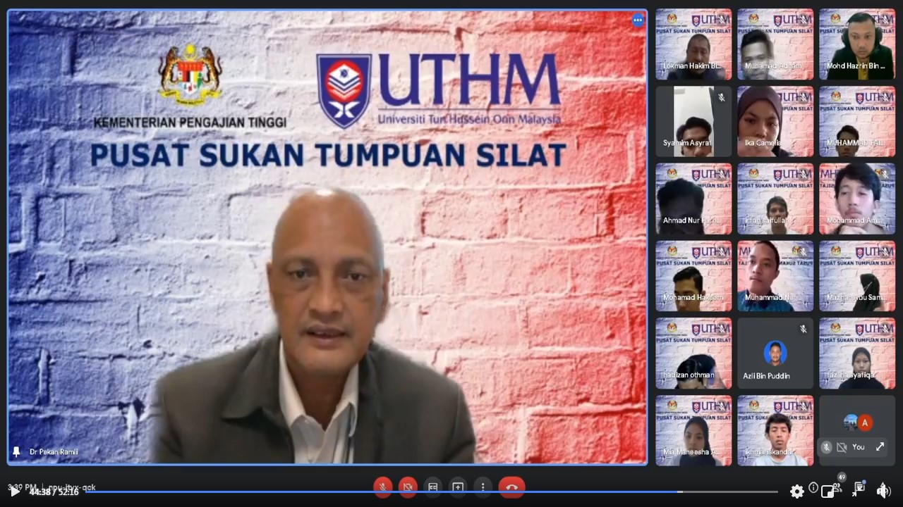 PST Silat KPT-UTHM buat persiapan awal hadapi ASEAN University Games 2022