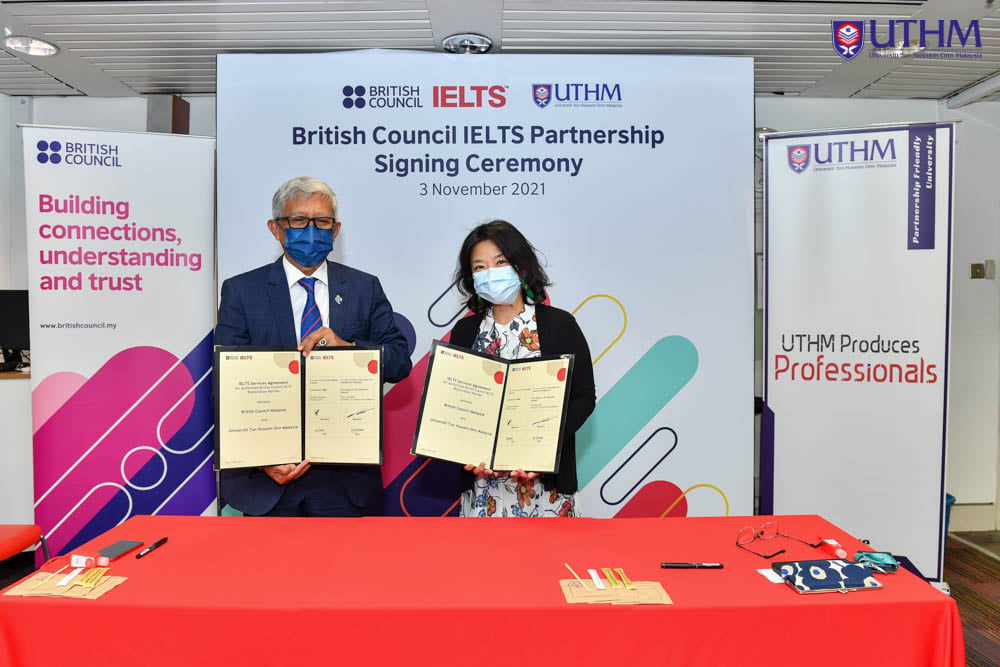 UTHM signs IELTS agreement with British Council