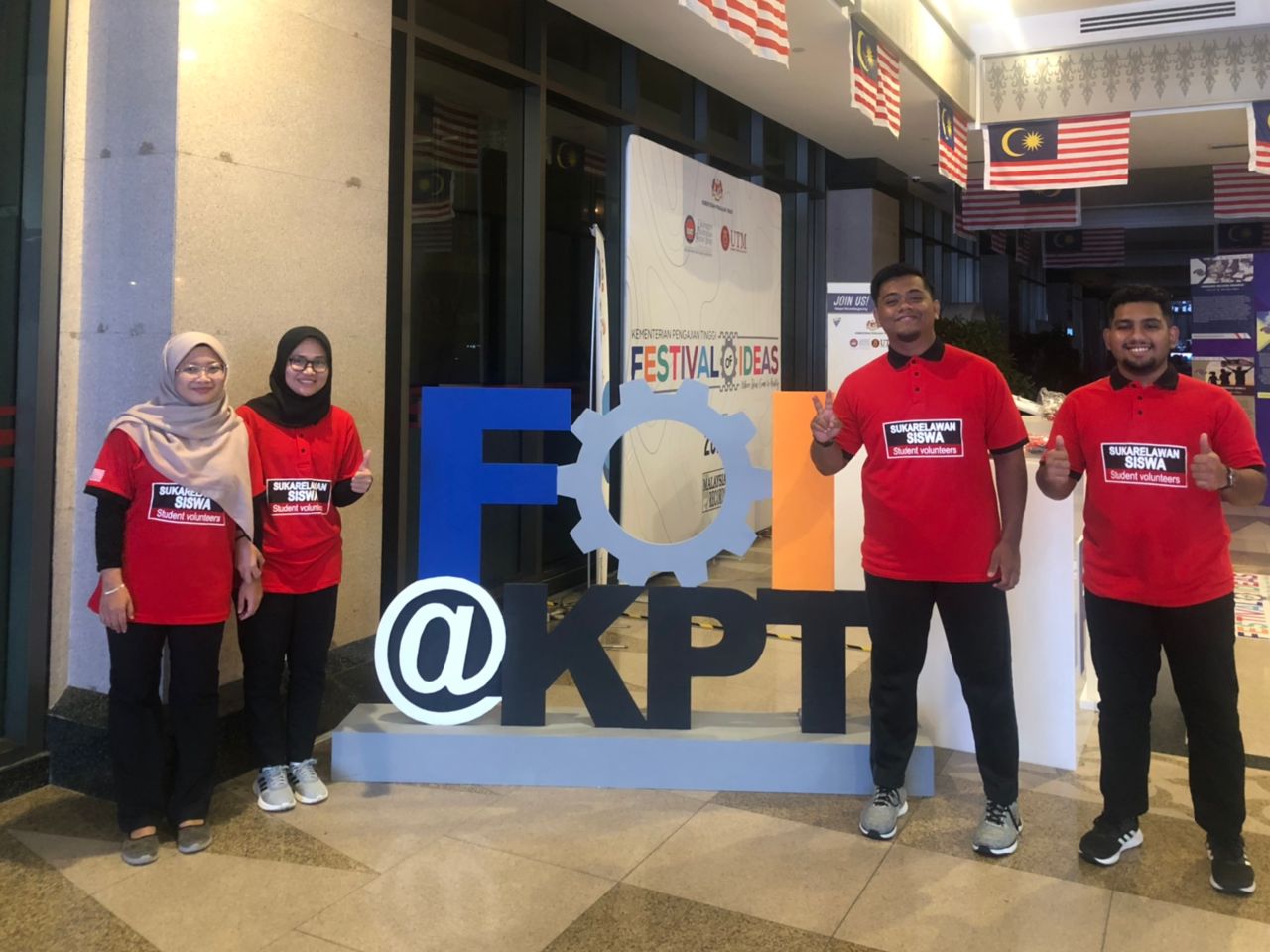 Empat pelajar UTHM terpilih ke Misi Sukarelawan Siswa YSS, Sabah