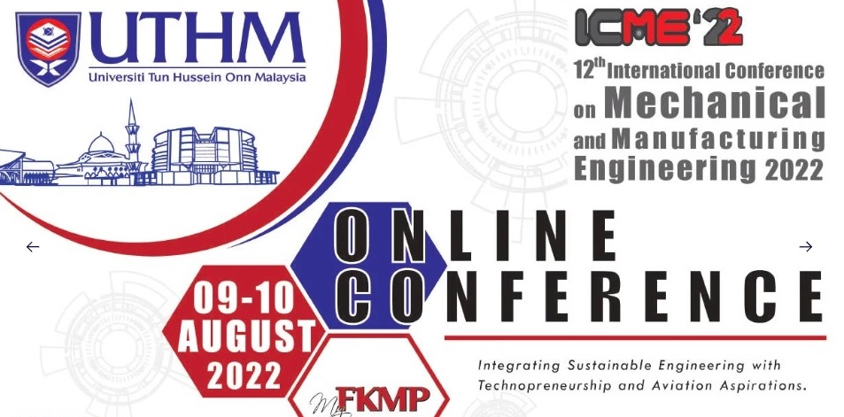 FKMP, UTHM anjur persidangan antarabangsa ICME kali ke-12