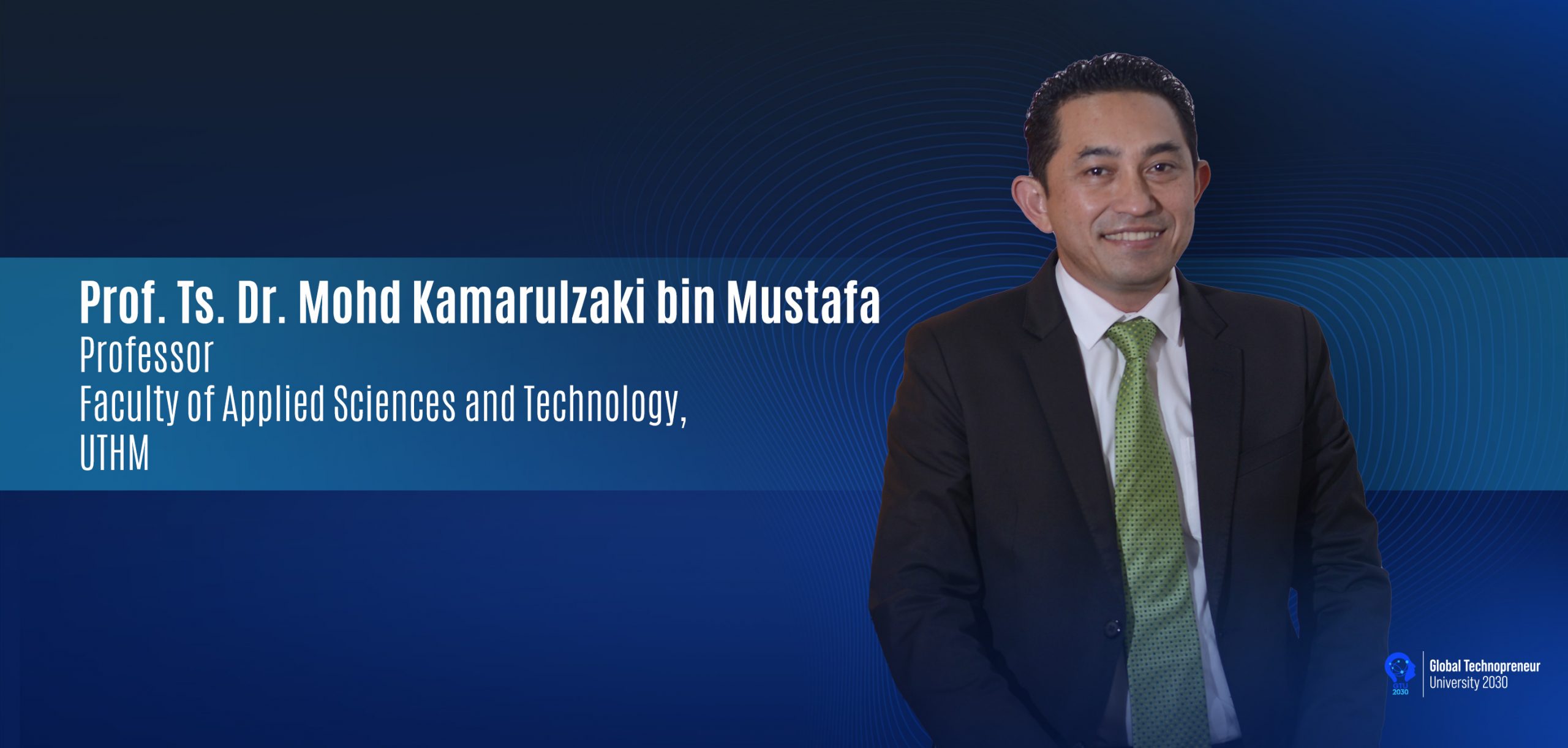 UTHM Expert : Professor Ts. Dr. Kamarulzaki Mustafa