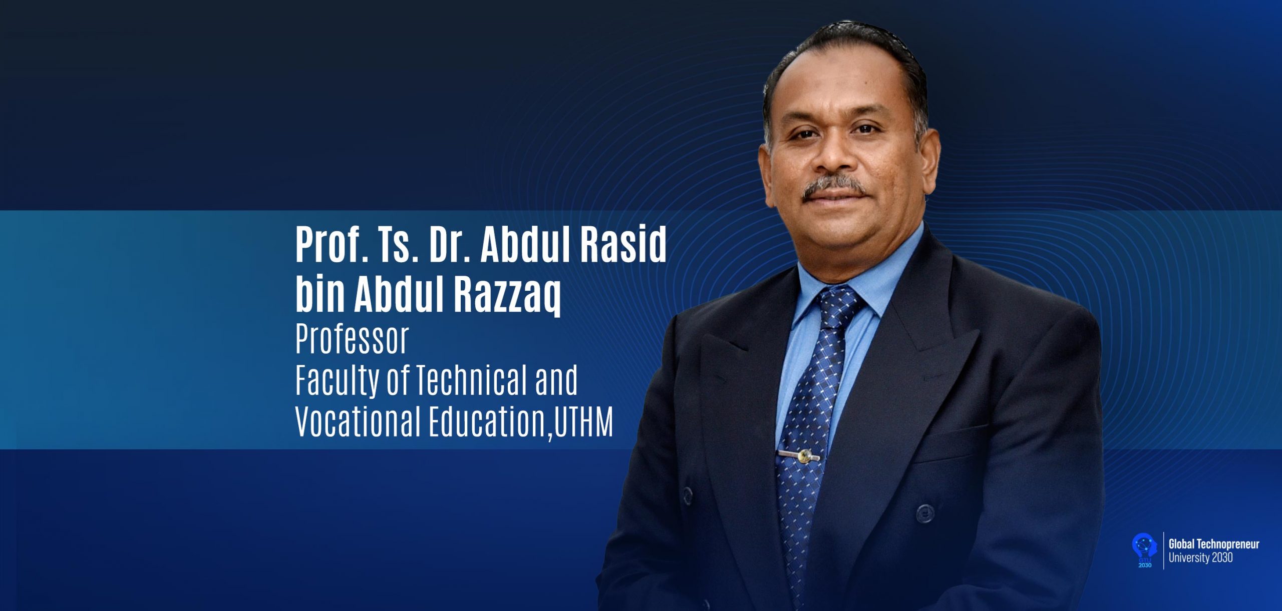 UTHM Expert : Professor Ts. Dr. Abdul Rasid Abdul Razzaq