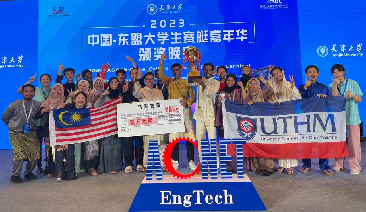 Pendayung UTHM Barracuda raih ‘Juara Keseluruhan’ di tanah besar China