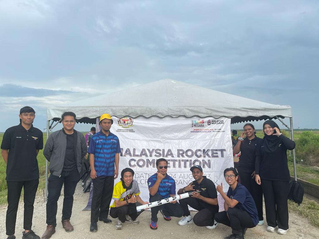 FKMP, UTHM raih ‘Anugerah Inovasi Terbaik’ di Malaysia Rocket Competition 2023