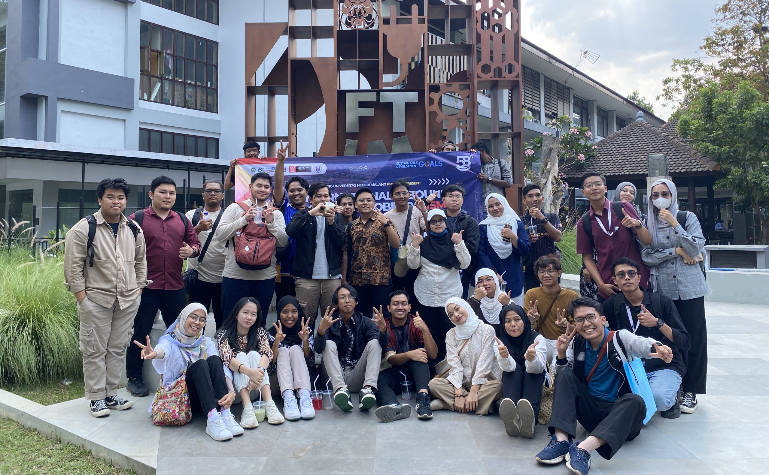 28 pelajar Senibina UTHM timba ilmu dan pengalaman di Kota Malang