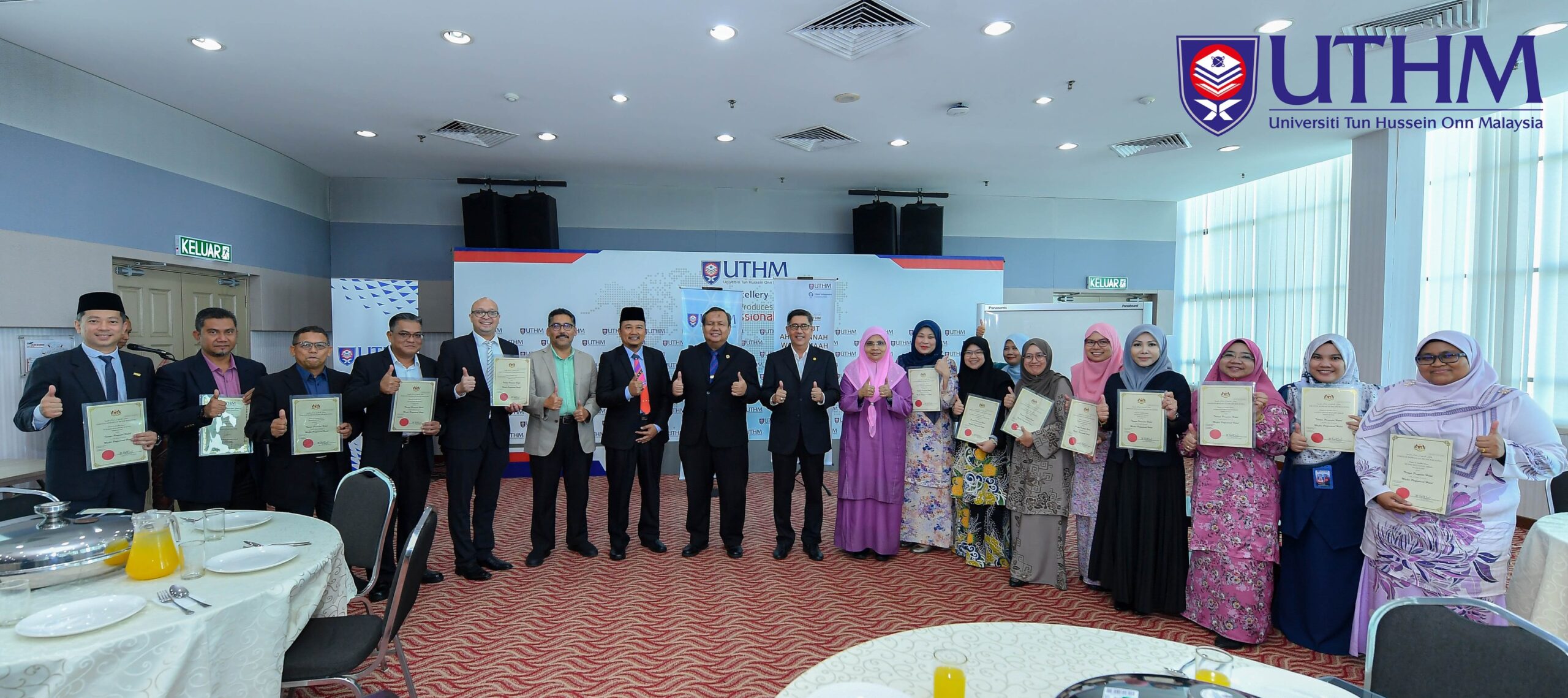 Certified Halal Instructor conferred by JAKIM