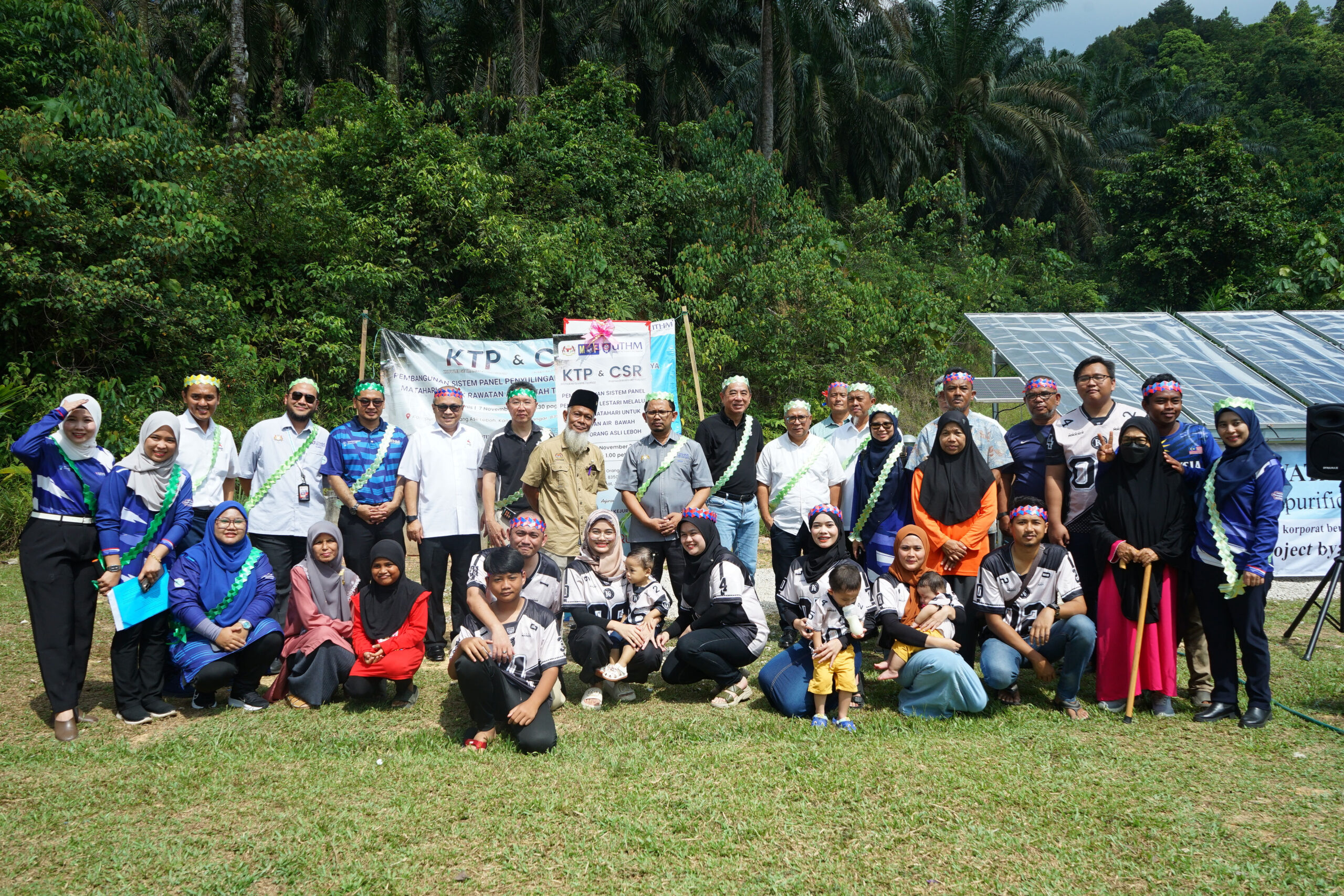 UTHM bantu Orang Asli Leboh nikmati bekalan air terawat hasil penggunaan tenaga solar