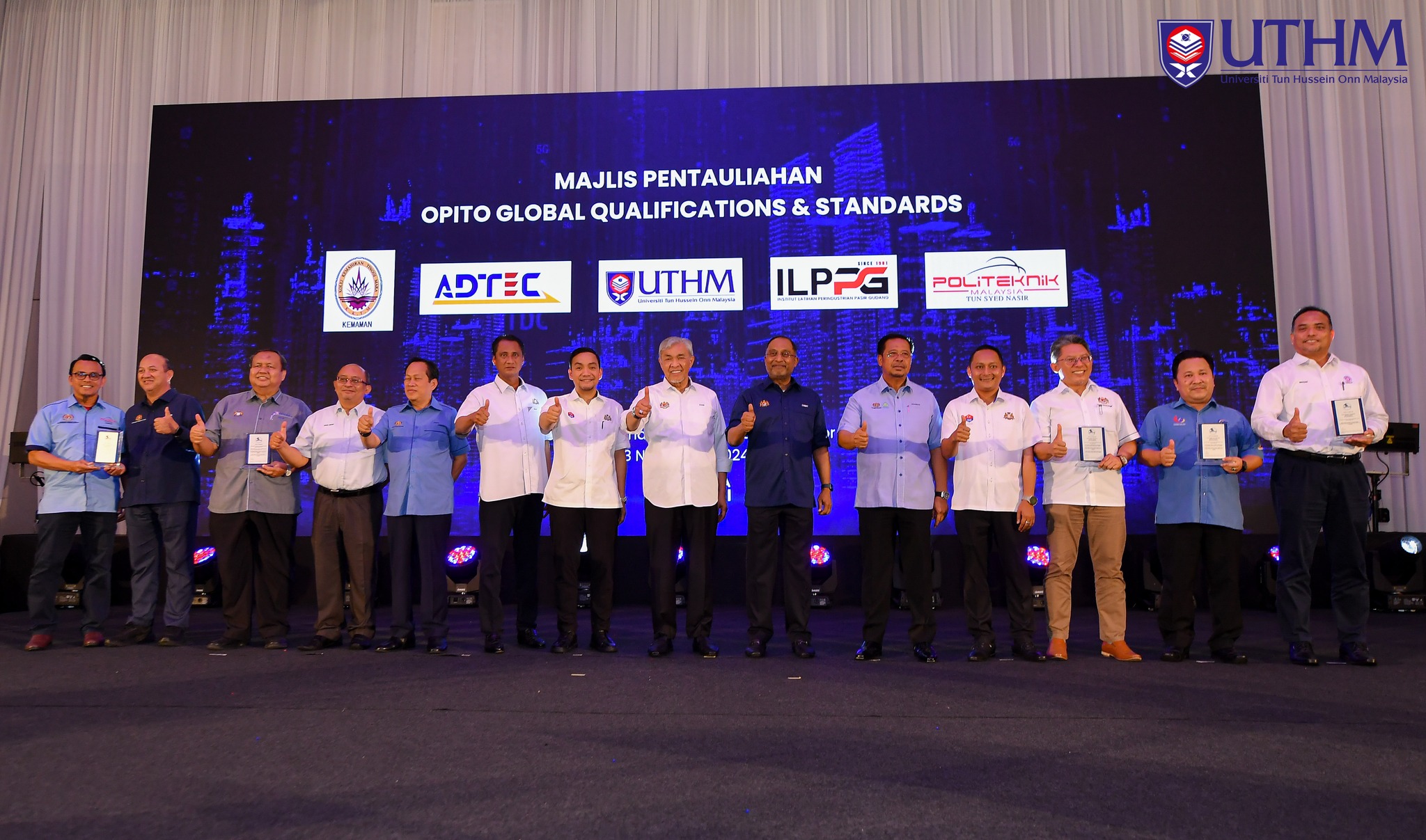 UTHM universiti pertama terima pentauliahan OPITO Global Qualifications & Standards bagi Institusi TVET Awam