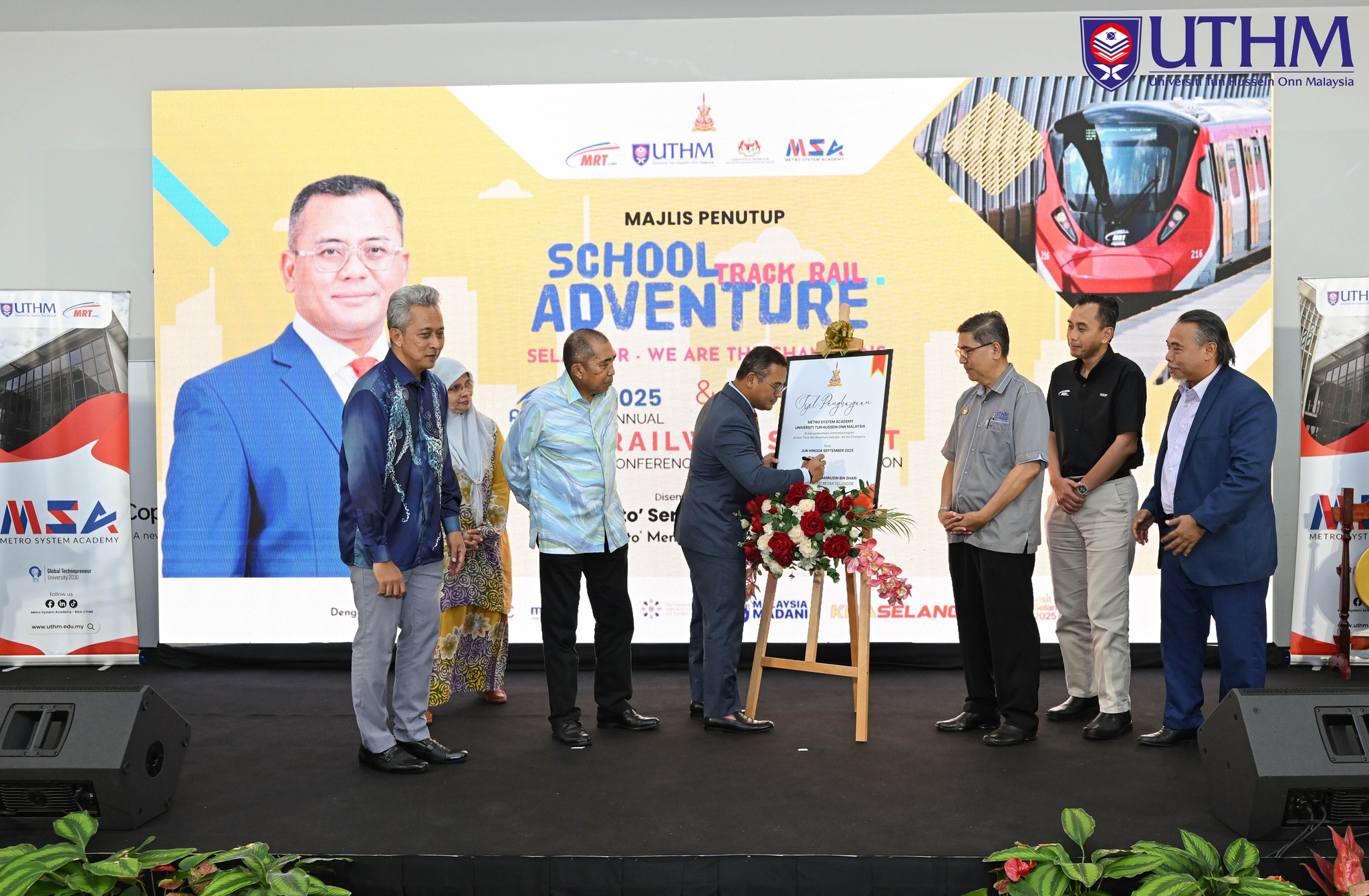 ARSCIC 2025 platform kerjasama kerajaan, industri dan akademia perkukuh ekosistem industri rel negara