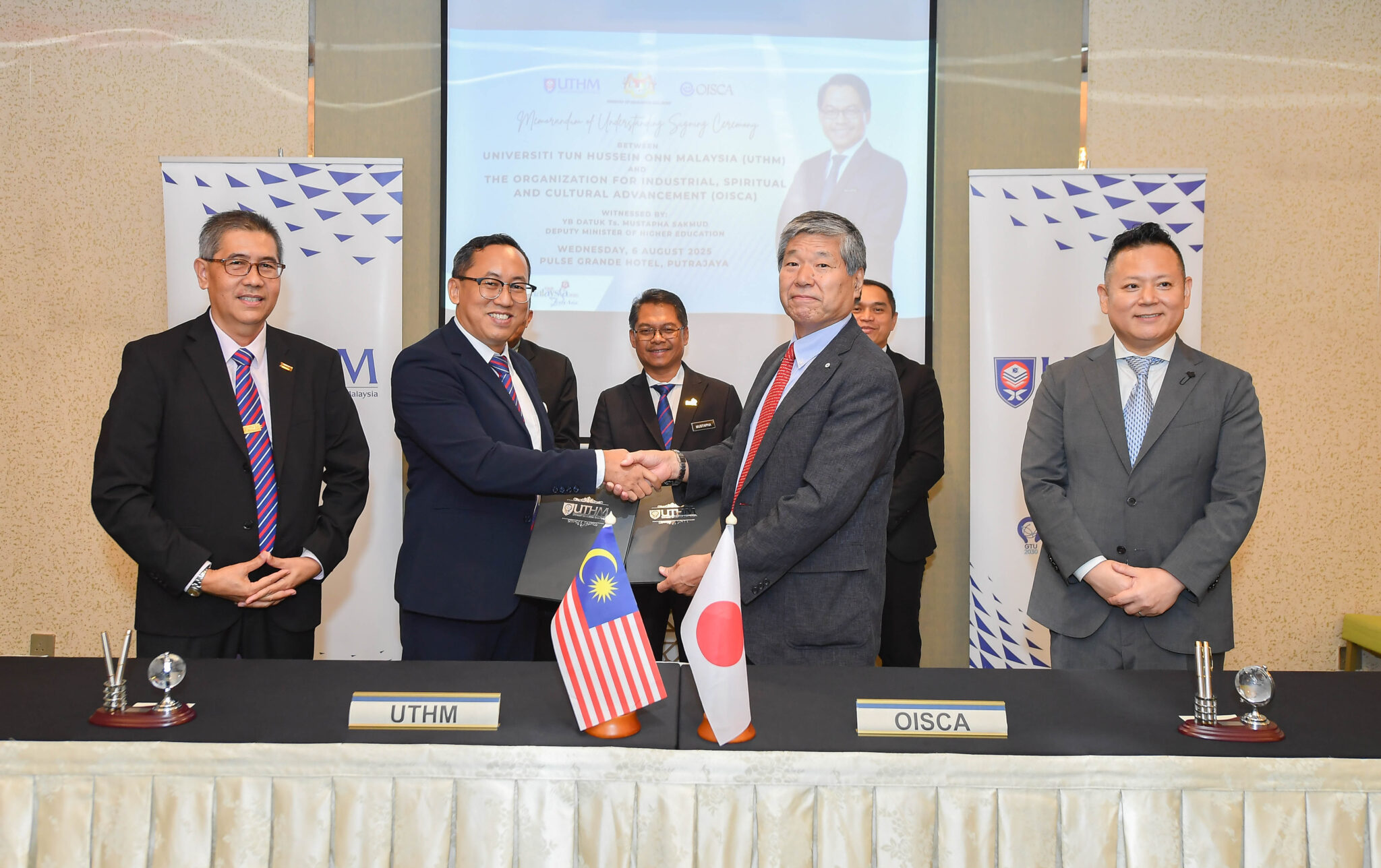 UTHM-OISCA joining hands for Malaysia-Japan strategic networking