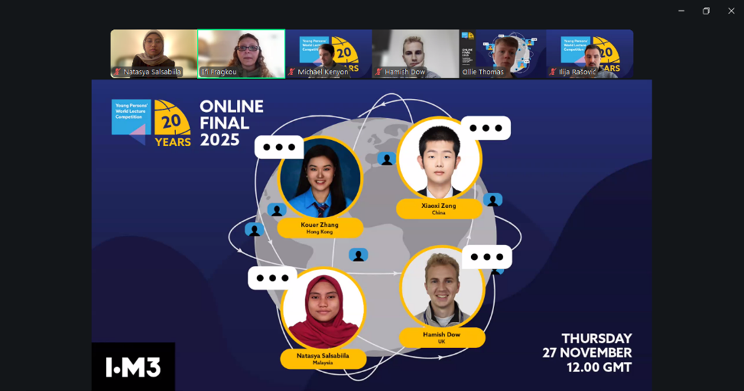 Penuntut UTHM raih tempat pertama di Young Persons’ World Lecture Competition 2025