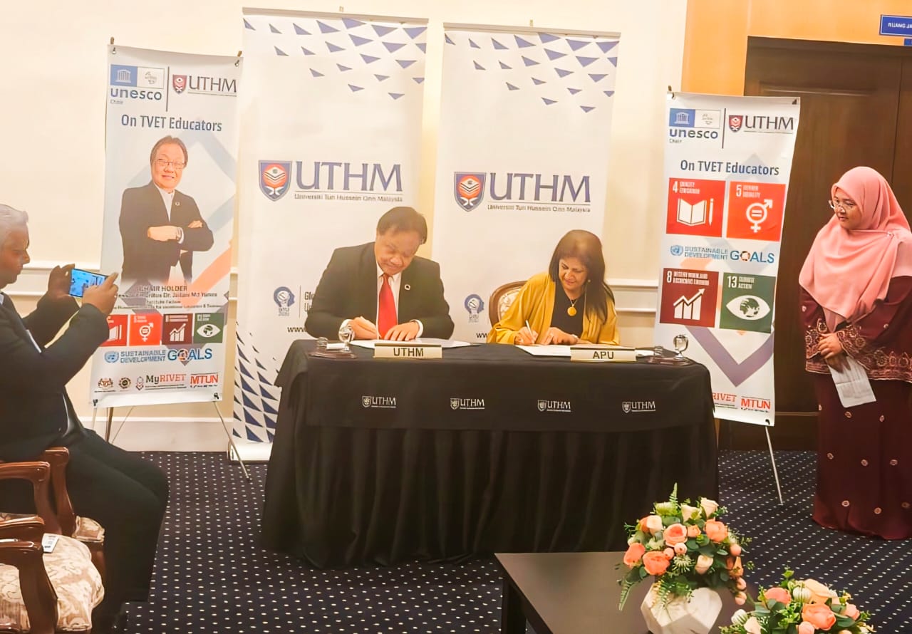 A historical milestone: UTHM officially launches UNESCO Chair on TVET educators