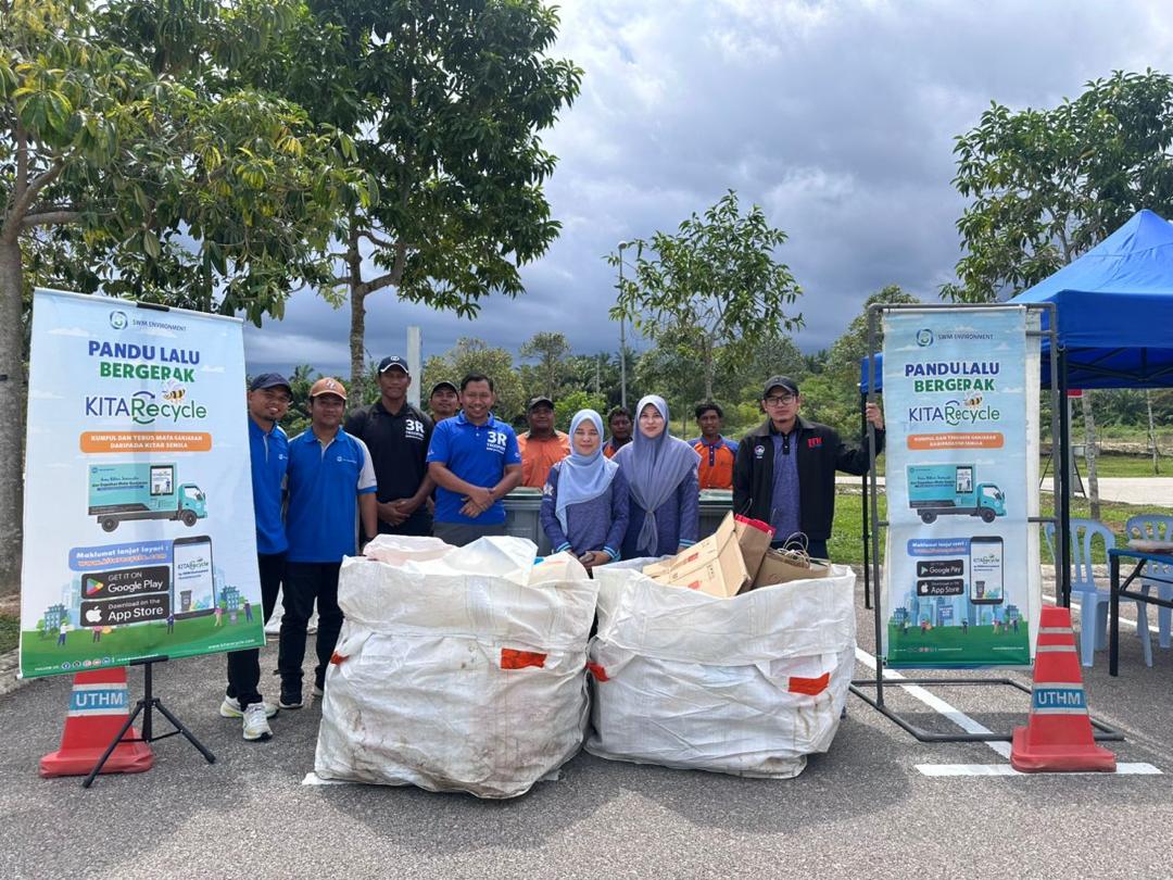 Program Kitar Semula@UTHM-KCP 3.0 berjaya kumpul 332 kilogram bahan kitar semula