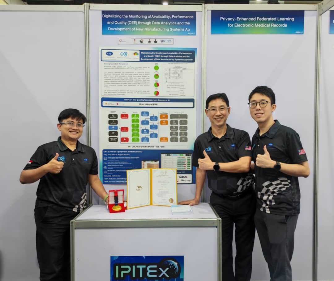 Pelajar FAST UTHM raih emas Di IPITEX 2026, Bangkok