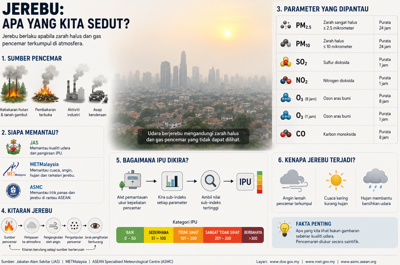 Jerebu: Apa sebenarnya yang kita sedut?